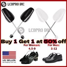 Shoe Trees Support Shaper Plastic Spring Stretcher / Shoe Crease Protector Guard