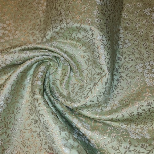 Brocade Ditsy Floral Material Craft Dress Costume Quilting Fabric 44" By Meter - Picture 44 of 45