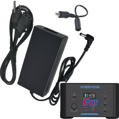 AC Adapter For Enernova PEP-S1000 1000W Portable Power Station