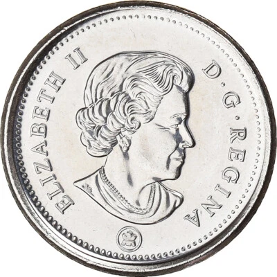 Monnaie, Canada, 10 Cents, 2021, Royal Canadian Mint, SPL, Acier plaqué nickel - Photo 1/2
