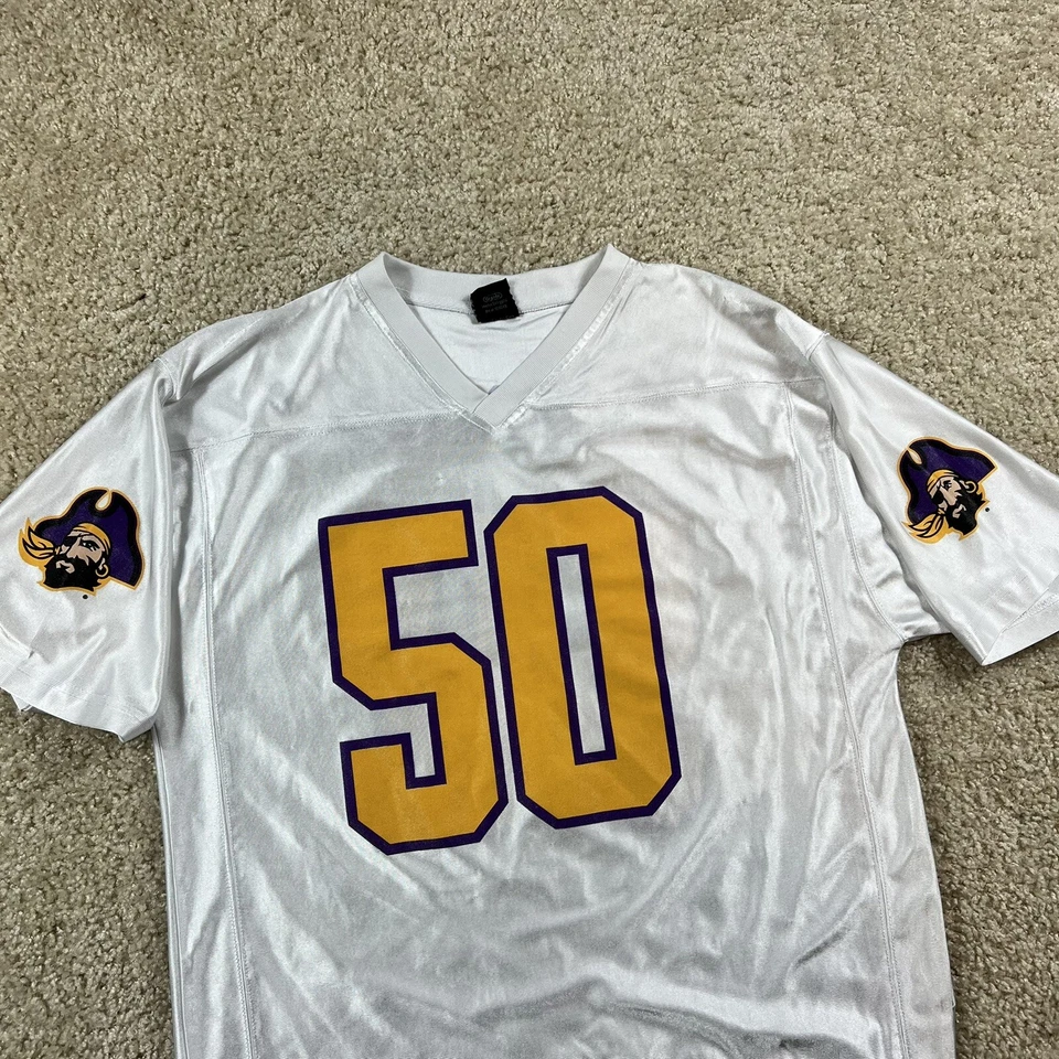 Винтажная футболка стартера East Carolina Pirates ECU NO50 NCAA большой размер - Изображение 3 из 4