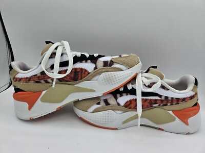 Puma RS-X3 Womens Wildcats Pale Khaki White Leopard Size US 6 373953-01 |  eBay
