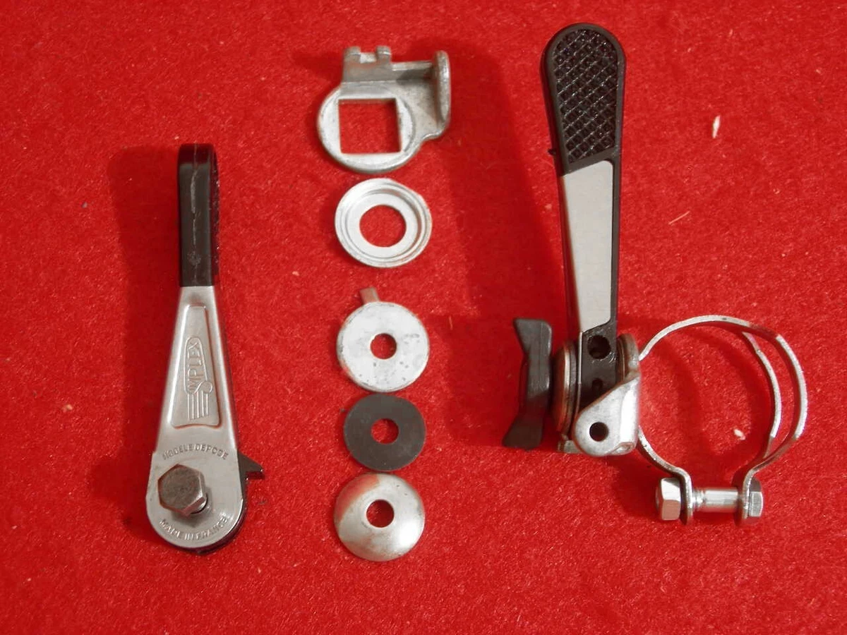 Commandes De Vitesse Simplex Prestige Pour Vélo De Route Français - Montage Sur Tube Diagonal