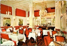 Postcard Hotel Algonquin New York New York NY Dining Room Interior