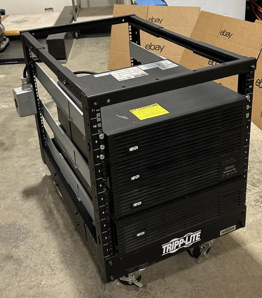 TRIPP-LITE Smart-Online SU6000XFMR2U, SU6000XFMR2U, BP192V12-3U Transformer/UPS - Image 3 of 4