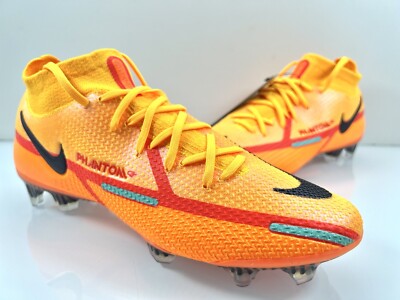 NIKE PHANTOM GT2 ELITE DF FG SOCCER CLEATS LASER ORANGE