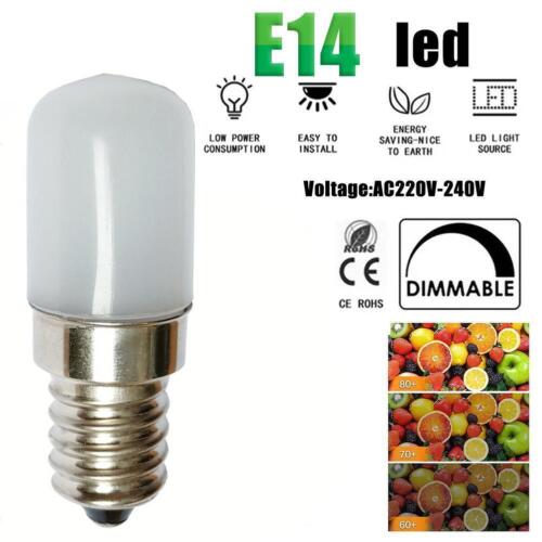 E14 LED Kühlschrankbirne Kühlschranklampe Leuchtmittel Warmweiß Kaltweiß X5N1 - Bild 1 von 15