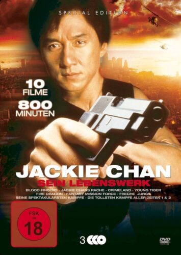 Jacky Chan. Sein Lebenswerk. 3 DVDs. Jackie Chan - Bild 1 von 1