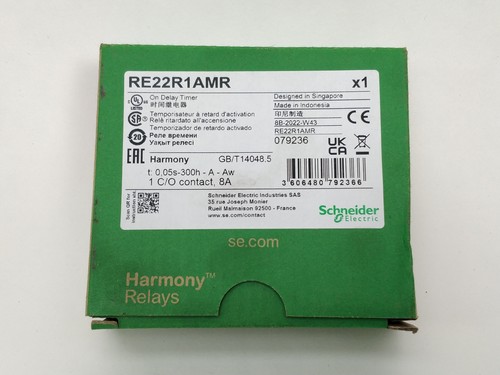 Schneider Electric RE22R1AMR Modular Timing Relay - 第 7/7 張圖片