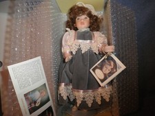 Bambola Vintage Le Bambole Di Porcellana Arianna Made in Italy Mariuccia 1999 10"