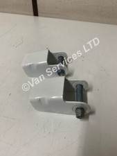 Genuine Toyota Hilux Rear Tub Ladder Rack Stops - White - Fits 2016-22