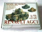 1:72 RENAULT AGC1 Wespe Models WW2 French medium tank resin kit 72121