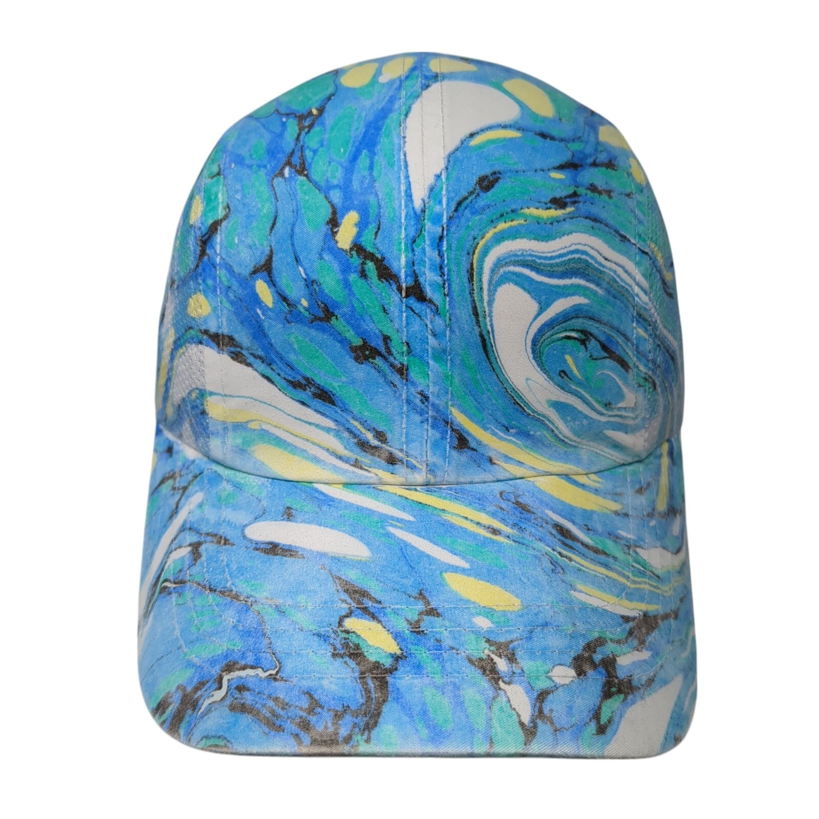 Ha Strapback 5 Panel Cap Multicolor One Size Adju… - image 1