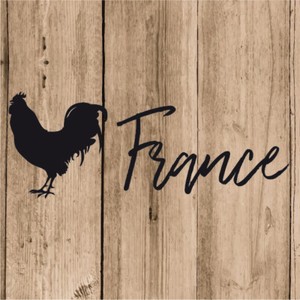 Vinilo De Corte Francia Gallo Pegatina Gallo Francia France Cm Adhesivo Coche Ebay