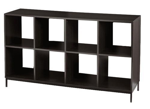 3-stage type WOOD SHELF BOX！！ BLACK★ Tropika 31.49 in. Tall Blackwood Wood 3-shelf Standard Bookcase