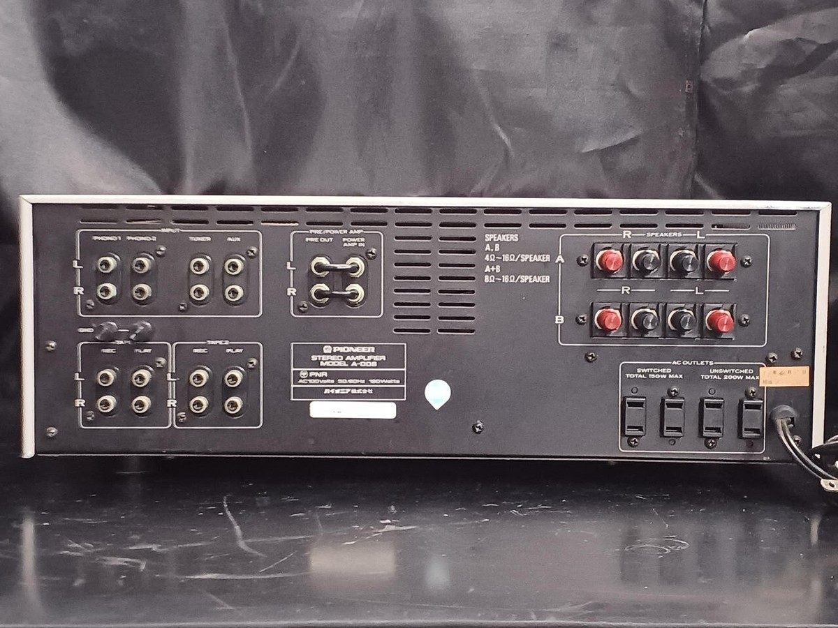 アンプ Pioneer INTEGRATED AMPLIFIER A-30 Pioneer A-30 Fully Symmetrical Power Integrated Amplifier