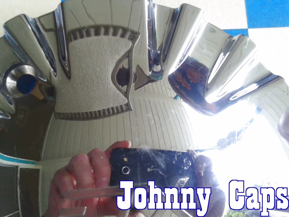 Ruedas ETX [43] Tapas centrales cromadas # CAP 236A Tapa central de rueda personalizada (1)   Foto 4 de 4