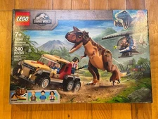 Lego Jurassic World 76941 Carnotaurus Dinosaur Chase Building Kit 240 Pcs Set