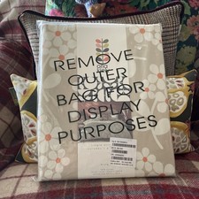 Image of Orla Kiely Single Size Duvet Set, Includes One Pillowcase. wisteria Design NEW