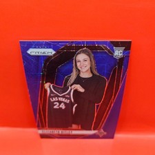 2024 PANINI PRIZM WNBA #140 ELIZABRETH KITLEY (RC) BLUE VELOCITY LV ACES