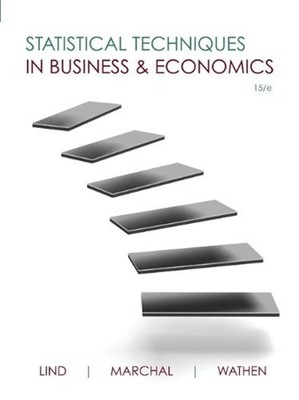 Statistical Techniques in Business and Economics Hardcover