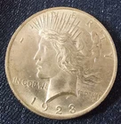 1923 Peace Silver Dollar – Philadelphia Mint – 90% Silver – Circulated Condition