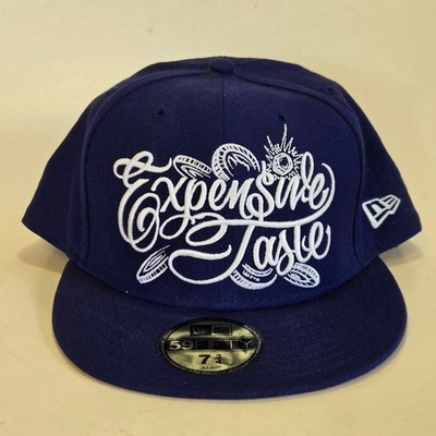 Expensive Taste New Era Fitted Blue Hat 7 3/4 Paul Wall Travis Barker 59Fifty
