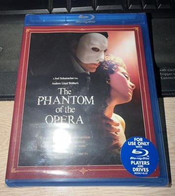 The Phantom of the Opera 2004 Blu-Ray Gerard Butler Emmy Rossum BRAND NEW SEALED