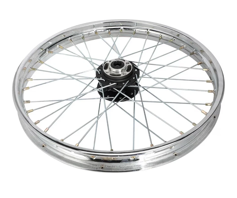 Llanta de rueda delantera, 21-1.6 aleación de acero para motocicleta llantas radios Hawk250/Hawk 250cc Foto 3 de 4