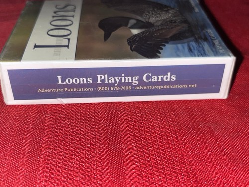 SEALED COMMON LOONS PLAYING CARDS FULL DECK By STAN TEKIELA 54 BEAUTIFUL PHOTOS - Picture 6 of 7