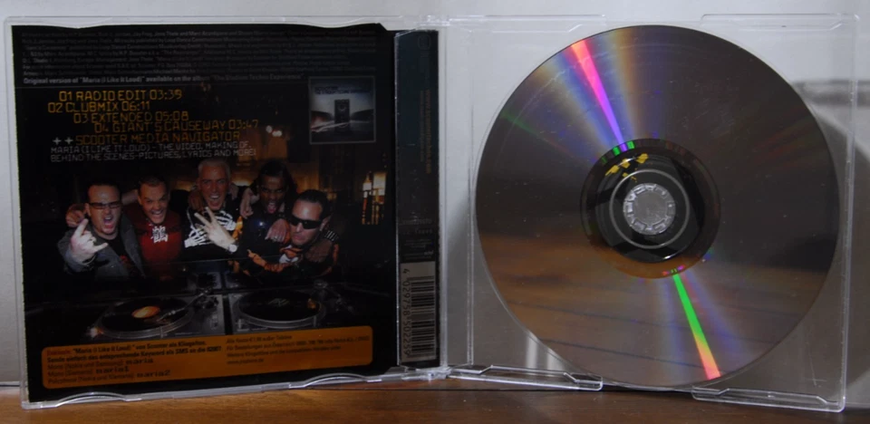 CD - Sheffield Tunes - Maria (I like it loud) - Scooter (955) - Bild 4 von 4