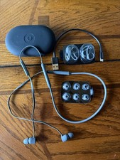 Beats by Dr. Dre BeatsX Wireless In Ear Headphones Bluetooth Case, Charger