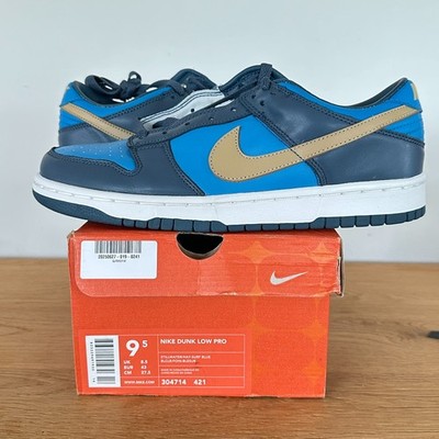 RARE Original Vintage NEW OG 2002 Nike SB Dunk Low US 9,5 Stillwater 304714-421
