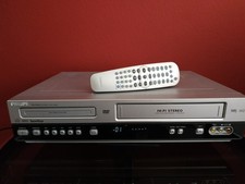 Philips DVD755VR Kombigerät: DVD-Player und VHS-Videorecorder mit Fernbedienung