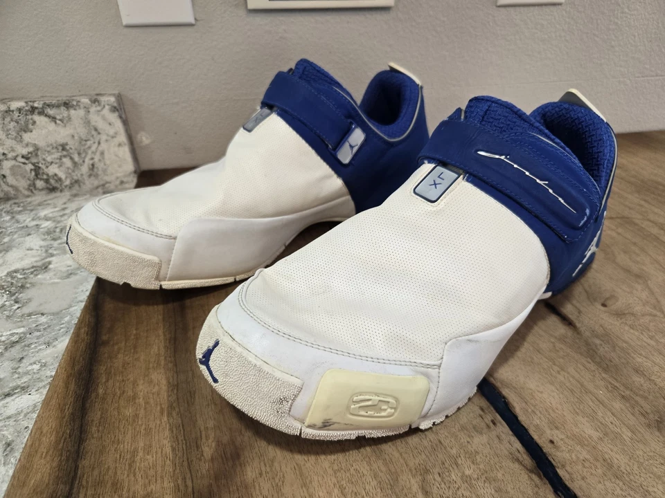 Nike Air Jordan LX Roy Jones White Blue 2004 Sz 14 308565-101 Sneakers - Image 3 of 4