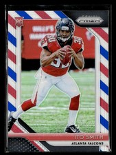 2018 Panini Prizm Ito Smith #233 Prizm Red White and Blue Rookie