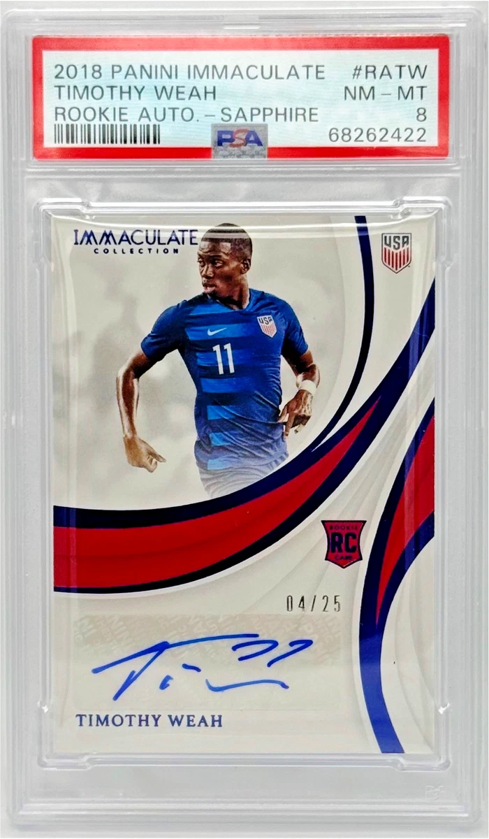 2018-19 Panini Immaculate Collection Soccer Trading Cards for sale