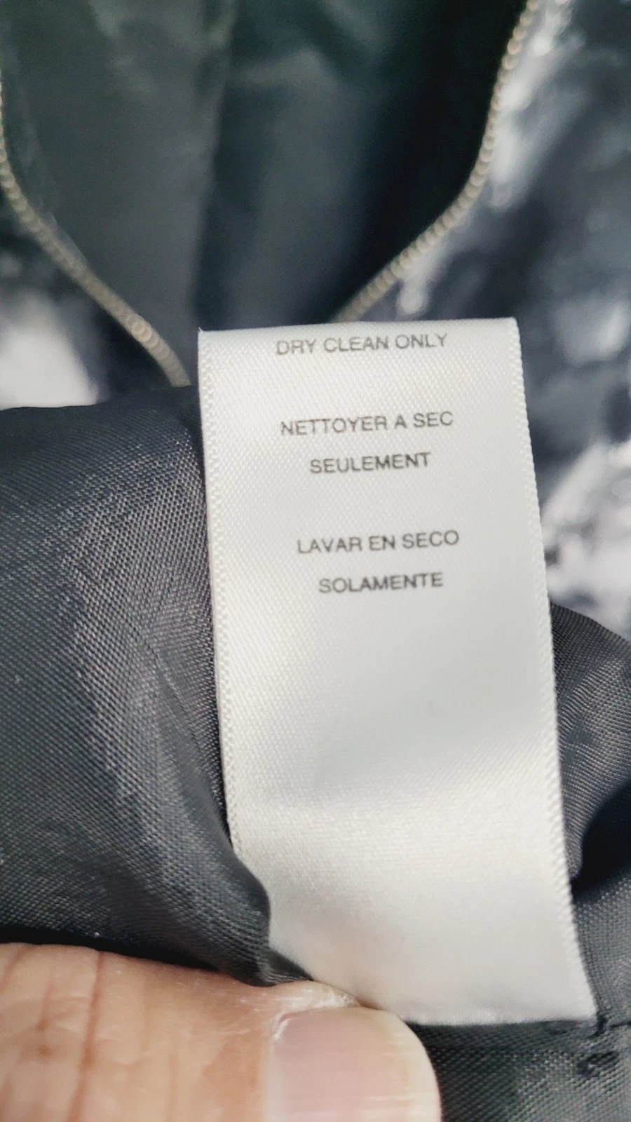 Abito tubino Michael Michael Kors nero argento senza maniche stampato 4