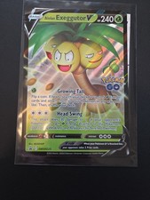 Pokemon Jumbo Card Alolan Exeggutor V SWSH225