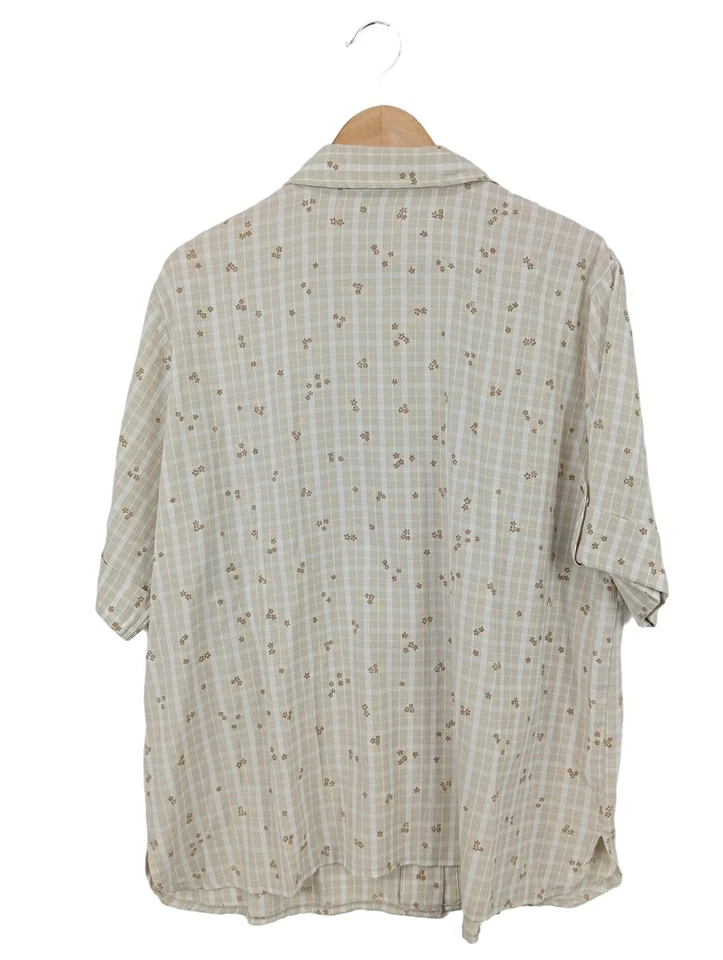 LANDHAUS BY C&A Camicia blusa Donna Camicetta a blusa Taglia IT 54 bianco sporco - Immagine 2 di 4