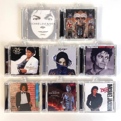 Michael Jackson スーパーフォトカードセット 未開封　コンプ Classic Michael Jackson MJ MINI Music CD NFC Keychain XSCAPE Album