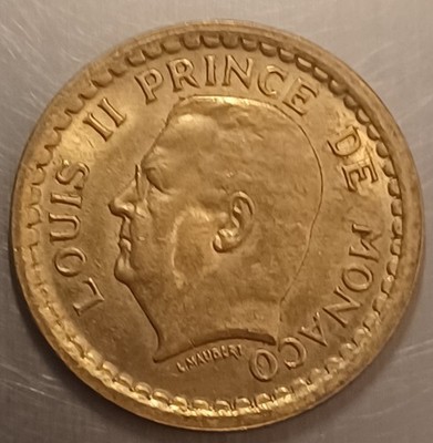 1945 monaco 1 franc