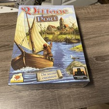 Village Port Expansion Board Game English Stronghold 2015 OOP New