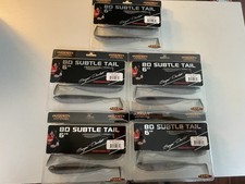 6” Soft Plastic Swimbaits, Gizzard Shad (lots Of 5) 