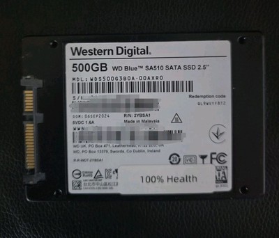 Western Digital WD Blue SA510 500GB 2.5'' SAS 3 Internal Solid State Drive...