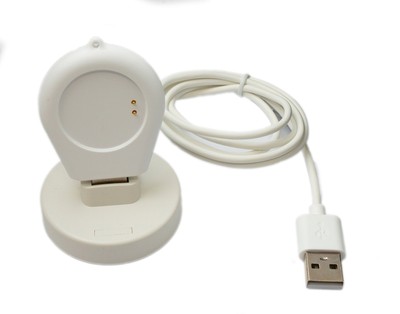 USB 2.0 Kabel 93 cm Ladestation für OnePlus Watch Smartwatch in Weiß