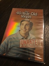 The 40-Year-Old Virgin - Unrated Foil Cover DVD, 2005, Widescreen NEW/SEALED