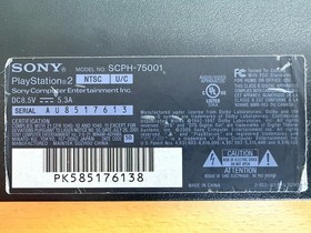 Sony PlayStation 2 Slim Console - PS2 Slim - BOOTS UP FINE - DOES NOT READ DISCS