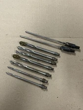 Aircraft reamers + gage pins 0.159x.123” 0.276x.246” 0.278x.262” 0.1275”