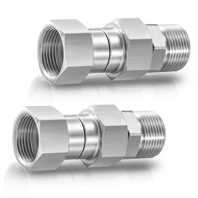 #ad Pressure Washer Swivel Fitting Metric M22 14mm Thread Stainless Steel 4500... $24.11
